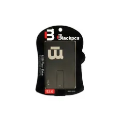 Memoria USB BLACKPCS 32GB USB 2.0 Negro Modelo MU2105BL-32