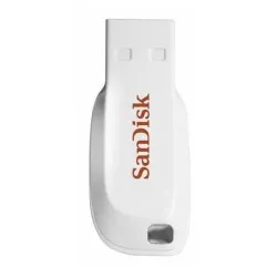 Memoria USB SanDisk Cruzer Blade 16GB USB 2.0 Blanco - SDCZ50C-016G-B35w