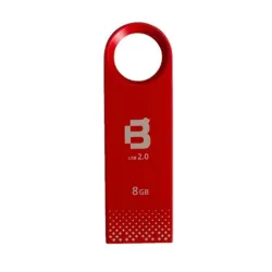 Memoria USB Blackpcs 8GB USB 2.0 Rojo - Pack de 10 Piezas MU2108R-8-PACK10