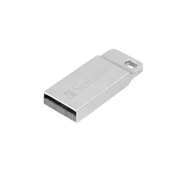 Memoria USB Verbatim Metal Executive 16GB Plata USB 2.0 Modelo VB98748