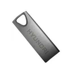 Memoria USB Hyundai Bravo Deluxe 16GB USB 2.0 Gris Modelo U2BK/16GASG